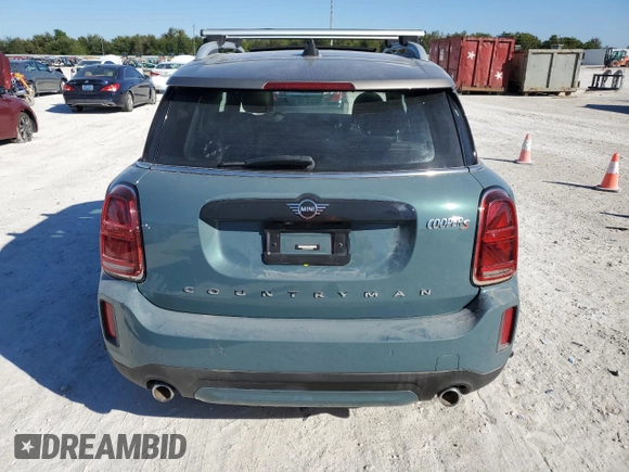 2022 MINI Countryman Cooper S with VIN WMZ53BR08N3N86450, listed as a Copart auction lot 83479554 with Not provided miles and Salvage title. Bid and sale history available at DreamBid. Image 6.