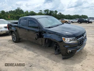 2022 Chevrolet Colorado 4WD Z71 with VIN 1GCGTDEN9N1268483, listed as a Copart auction lot 64638865 with 61,611 mi miles and Salvage title. Bid and sale history available at DreamBid. Image 4.