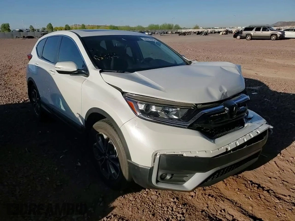 2022 Honda CR-V EX-L with VIN 2HKRW1H81NH404540, listed as a Copart auction lot 54071075 with 18,217 mi miles and Salvage Title. Bid and sale history available at carsss.com. Image 14.