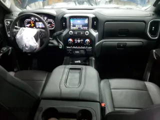 2022 GMC Sierra 1500 Limited SLT with VIN 3GTU9DED4NG189216, listed as a Copart auction lot 43121895 with 33,775 mi miles and Salvage Title. Bid and sale history available at carsss.com. Image 8.