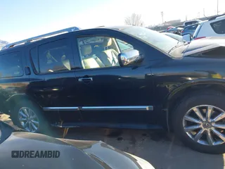 2009 Infiniti QX56 with VIN 5N3AA08C89N904326, listed as a IAAI auction lot 41380310 with 176,844 mi miles. Bid and sale history available at carsss.com. Image 13.