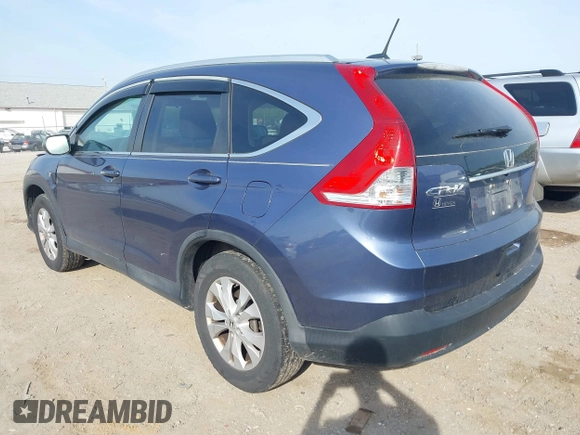 2013 Honda CR-V EX-L with VIN 2HKRM4H7XDH688697, listed as a IAAI auction lot 42106084 with 159,797 mi miles. Bid and sale history available at carsss.com. Image 3.