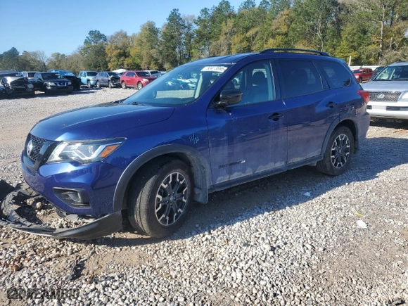 2020 Nissan Pathfinder SV with VIN 5N1DR2BN6LC584978, listed as a Copart auction lot 50413695 with 80,320 mi miles and Salvage Title. Bid and sale history available at carsss.com. Image 1.