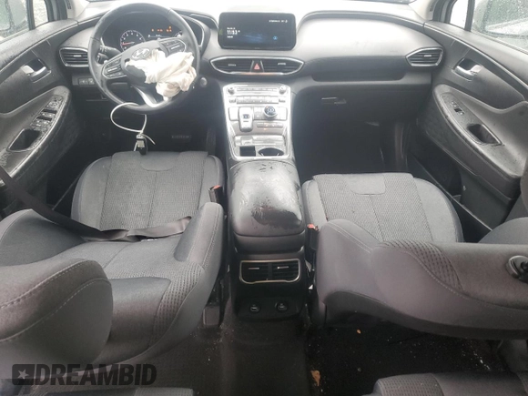 2023 Hyundai Santa Fe SEL with VIN 5NMS2DAJXPH547479, listed as a Copart auction lot 50377855 with 14,670 mi miles and Salvage Title. Bid and sale history available at DreamBid. Image 8.