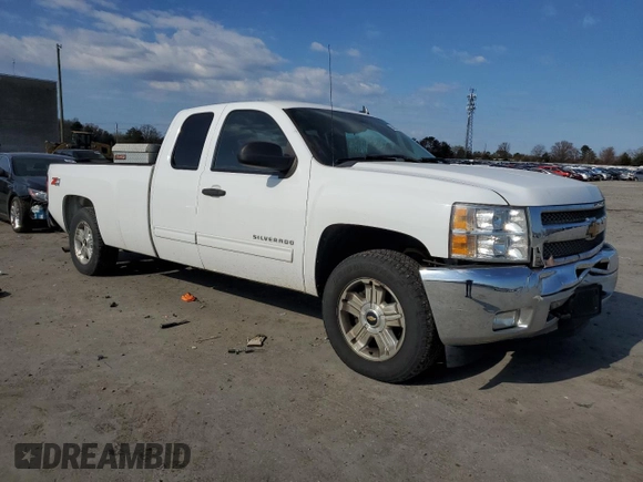 2012 Chevrolet Silverado 1500 LT with VIN 1GCRKSE04CZ245938, listed as a Copart auction lot 50907445 with 152,388 mi miles and Salvage Title. Bid and sale history available at DreamBid. Image 4.