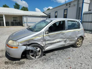 2006 Chevrolet Aveo LT with VIN KL1TG66696B619367, listed as a Copart auction lot 62567655 with 174,548 mi miles and Salvage title. Bid and sale history available at DreamBid. Image 1.