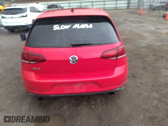2018 Volkswagen Golf GTI S with VIN 3VW447AU5JM293826, listed as a IAAI auction lot 41836972 with 75,008 mi miles. Bid and sale history available at carsss.com. Image 16.