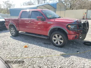 2013 Ford F-150 XL with VIN 1FTFW1EF3DFD45117, listed as a Copart auction lot 49135555 with 81,983 mi miles and Salvage Title. Bid and sale history available at carsss.com. Image 4.