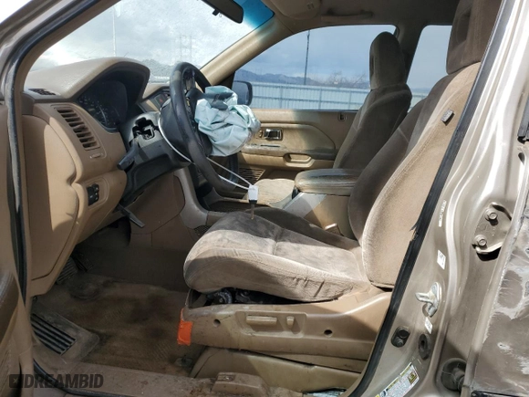 2004 Honda Pilot EX with VIN 2HKYF18544H559034, listed as a Copart auction lot 49908515 with 206,427 mi miles and Salvage Title. Bid and sale history available at carsss.com. Image 7.