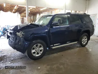 2019 Toyota 4Runner SR5 with VIN JTEBU5JR1K5661240, listed as a Copart auction lot 61749195 with 148,415 mi miles and Salvage title. Bid and sale history available at DreamBid. Image 1.