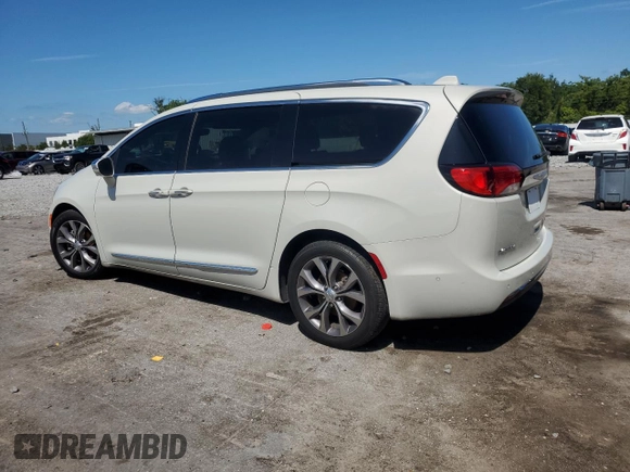 2020 Chrysler Pacifica Limited with VIN 2C4RC1GG8LR116368, listed as a Copart auction lot 61399525 with 78,896 mi miles and Non repairable. Bid and sale history available at DreamBid. Image 2.