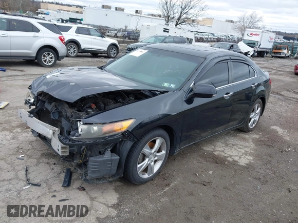 2012 Acura TSX Tech Pkg with VIN JH4CU2F64CC023887, listed as a IAAI auction lot 41775812 with 1 mi miles. Bid and sale history available at carsss.com. Image 17.