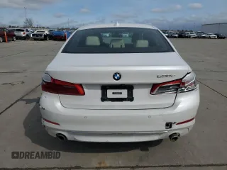 2018 BMW 5 Series 530e xDrive with VIN WBAJB1C58JB084907, listed as a Copart auction lot 49901795 with 109,617 mi miles and Salvage title. Bid and sale history available at DreamBid. Image 6.
