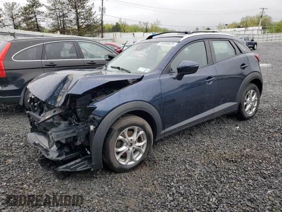 2019 Mazda CX-3 Sport z VIN JM1DKFB78K0448899, wystawiony jako Copart lot #55099625 z przebiegiem 54 929 mil mil oraz Szkoda całkowita • Salvage title. Historia ofert i sprzedaży dostępna na DreamBid. Obrazek 1.