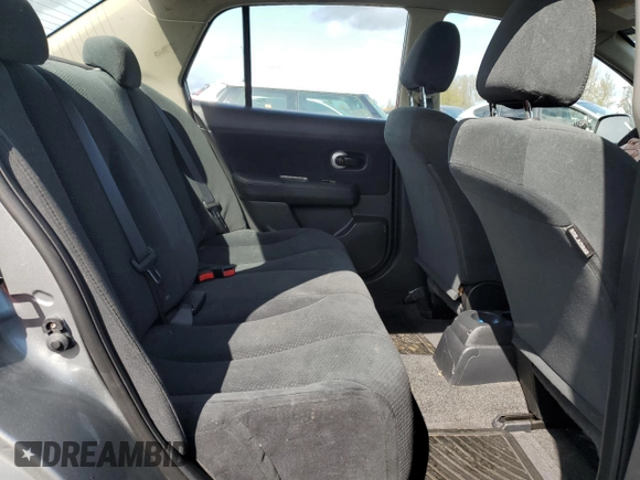2010 Nissan Versa S with VIN 3N1BC1APXAL411429, listed as a Copart auction lot 50638725 with 95,893 mi miles and Salvage Title. Bid and sale history available at DreamBid. Image 10.