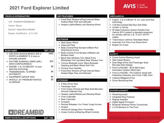 2021 Ford Explorer Limited with VIN 1FMSK8FH5MGB64867, listed as a Copart auction lot 88564785 with 70,970 mi miles and Clean Title. Bid and sale history available at carsss.com. Image 13.