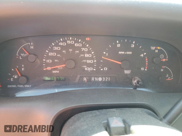 2004 Ford F-250 XL with VIN 1FTNX21P64EB90565, listed as a Copart auction lot 59022005 with 223,577 mi miles and Salvage title. Bid and sale history available at DreamBid. Image 9.