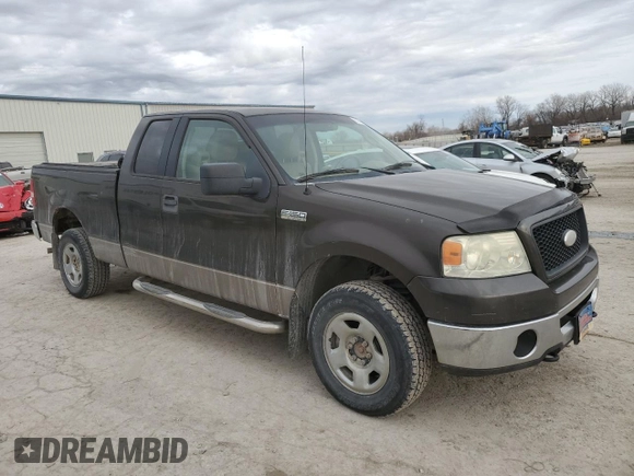 2006 Ford F-150 XLT with VIN 1FTPX14536NA59139, listed as a Copart auction lot 85253324 with 232,368 mi miles and Salvage title. Bid and sale history available at DreamBid. Image 4.