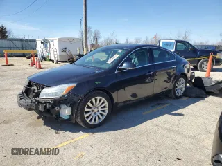 2013 Buick Regal Turbo Premium 1 with VIN 2G4GS5EVXD9237788, listed as a Copart auction lot 49508825 with 167,045 mi miles and Salvage Title. Bid and sale history available at carsss.com. Image 1.