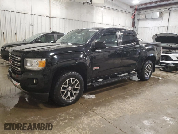 2016 GMC Canyon 4WD SLE with VIN 1GTG6CE36G1183426, listed as a Copart auction lot 52986775 with 161,751 mi miles and Clean Title. Bid and sale history available at carsss.com. Image 1.