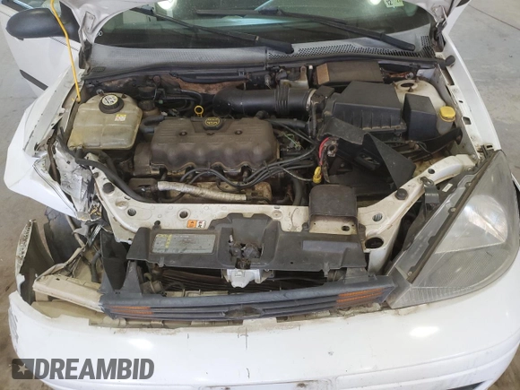 2003 Ford Focus LX with VIN 1FAFP33P43W201570, listed as a Copart auction lot 43130555 with 222,727 mi miles and Salvage Title. Bid and sale history available at carsss.com. Image 11.