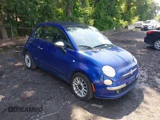 2012 FIAT 500 Lounge with VIN 3C3CFFER8CT310284, listed as a IAAI auction lot 42644934 with 121,358 mi miles and . Bid and sale history available at DreamBid. Image 1.