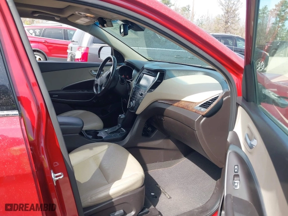 2017 Hyundai Santa Fe Limited Ultimate with VIN KM8SRDHF4HU197513, listed as a IAAI auction lot 41757051 with 167,574 mi miles. Bid and sale history available at carsss.com. Image 5.