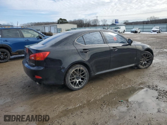 2006 Lexus IS 250 z VIN JTHCK262462003894, wystawiony jako Copart lot #54122785 z przebiegiem 219 898 mil mil oraz Szkoda całkowita • Salvage title. Historia ofert i sprzedaży dostępna na DreamBid. Obrazek 3.