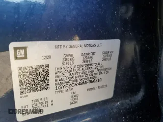 2021 Cadillac XT4 FWD Premium Luxury z VIN 1GYFZCR48MF056210, wystawiony jako Copart lot #73706384 z przebiegiem Nie podano mil oraz Nie do naprawy • Non repairable. Historia ofert i sprzedaży dostępna na DreamBid. Obrazek 13.