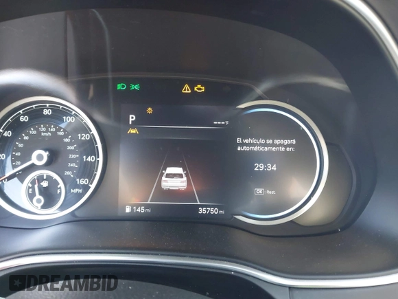 2023 Genesis GV80 with VIN KMUHCESCXPU106714, listed as a IAAI auction lot 41899438 with 35,750 mi miles and . Bid and sale history available at DreamBid. Image 7.