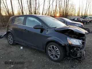 2017 Chevrolet Sonic LT with VIN 1G1JD6SB2H4161473, listed as a Copart auction lot 42827965 with 0 mi miles and Salvage Title. Bid and sale history available at carsss.com. Image 4.