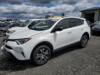 2018 Toyota RAV4 LE with VIN JTMBFREV6JJ748621, listed as a Copart auction lot 56541665 with 49,390 mi miles and Salvage title. Bid and sale history available at DreamBid. Image 1.