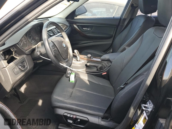 2015 BMW 3 Series 320i with VIN WBA3B1C56FK138849, listed as a Copart auction lot 83576804 with 54,115 mi miles and Salvage Title. Bid and sale history available at carsss.com. Image 7.