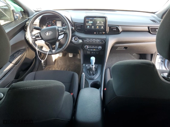 2019 Hyundai Veloster N with VIN KMHT36AH0KU001698, listed as a Copart auction lot 63129924 with 33,562 mi miles and Salvage Title. Bid and sale history available at carsss.com. Image 8.