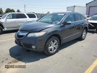 2015 Acura RDX Technology with VIN 5J8TB4H59FL007813, listed as a Copart auction lot 65386625 with 145,499 mi miles and Salvage title. Bid and sale history available at DreamBid. Image 1.