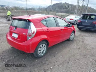 2012 Toyota Prius One with VIN JTDKDTB33C1527017, listed as a IAAI auction lot 41948154 with 103,994 mi miles. Bid and sale history available at carsss.com. Image 4.