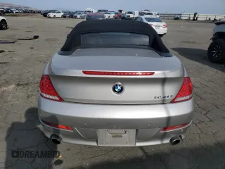 2010 BMW 6 Series 650i with VIN WBAEB5C58AC225252, listed as a Copart auction lot 81540374 with 101,675 mi miles and Salvage Title. Bid and sale history available at carsss.com. Image 6.