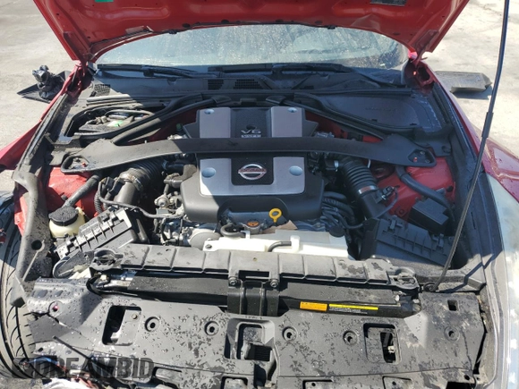 2009 Nissan 370Z Touring with VIN JN1AZ44EX9M402480, listed as a Copart auction lot 74838314 with 0 mi miles and Salvage Title. Bid and sale history available at carsss.com. Image 11.