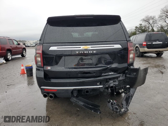 2023 Chevrolet Tahoe Premier с VIN 1GNSKSKDXPR379603, выставлен на аукционе Copart как лот 50638965 с пробегом 18 949 миль миль и Списание • Salvage title. История ставок и продаж доступна на DreamBid. Изображение 6.