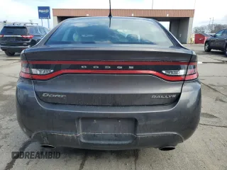 2015 Dodge Dart SXT with VIN 1C3CDFBB2FD345037, listed as a Copart auction lot 51087055 with 71,594 mi miles and Salvage Title. Bid and sale history available at carsss.com. Image 6.