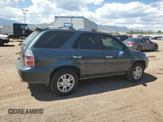 2005 Acura MDX Touring with VIN 2HNYD18605H545702, listed as a Copart auction lot 69531314 with 317,574 mi miles and Salvage Title. Bid and sale history available at carsss.com. Image 3.