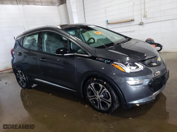 2017 Chevrolet Bolt EV Premier with VIN 1G1FX6S00H4147079, listed as a Copart auction lot 43056505 with 30,655 mi miles and Salvage Title. Bid and sale history available at carsss.com. Image 4.