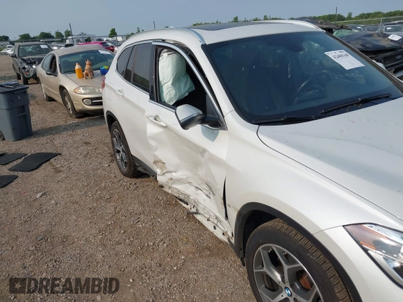 2017 BMW X1 xDrive28i with VIN WBXHT3C39H5F84338, listed as a IAAI auction lot 42400168 with 48,673 mi miles and . Bid and sale history available at DreamBid. Image 6.