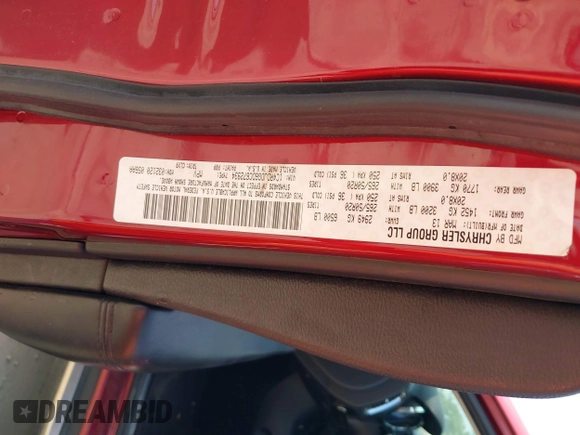 2013 Dodge Durango Crew z VIN 1C4RDJDG6DC672934, wystawiony jako IAAI lot #42542073 z przebiegiem 181 812 mil mil oraz . Historia ofert i sprzedaży dostępna na DreamBid. Obrazek 9.