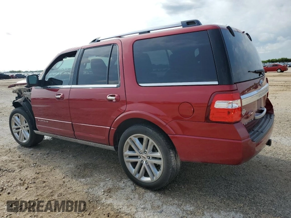 2017 Ford Expedition Platinum с VIN 1FMJU1LT8HEA16056, выставлен на аукционе Copart как лот 53959875 с пробегом 75 449 миль миль и Списание • Salvage title. История ставок и продаж доступна на DreamBid. Изображение 2.