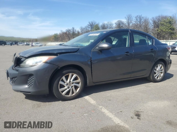 2012 Mazda 3 i Touring with VIN JM1BL1V84C1652204, listed as a Copart auction lot 55199145 with 170,855 mi miles and Clean Title. Bid and sale history available at carsss.com. Image 1.