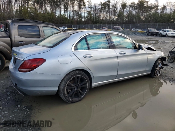 2016 Mercedes-Benz C 300 Luxury with VIN 55SWF4KB8GU147580, listed as a Copart auction lot 87347924 with Not Provided miles and Salvage Title. Bid and sale history available at DreamBid. Image 3.