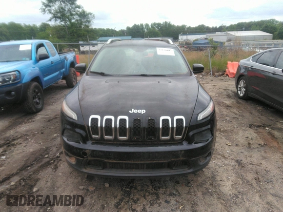 2014 Jeep Cherokee Latitude with VIN 1C4PJLCB1EW231178, listed as a IAAI auction lot 42128894 with 121,412 mi miles. Bid and sale history available at carsss.com. Image 12.