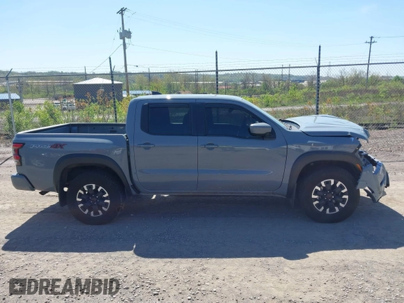 2024 Nissan Frontier SV with VIN 1N6ED1EK8RN668698, listed as a IAAI auction lot 42096224 with 5,295 mi miles and . Bid and sale history available at DreamBid. Image 13.