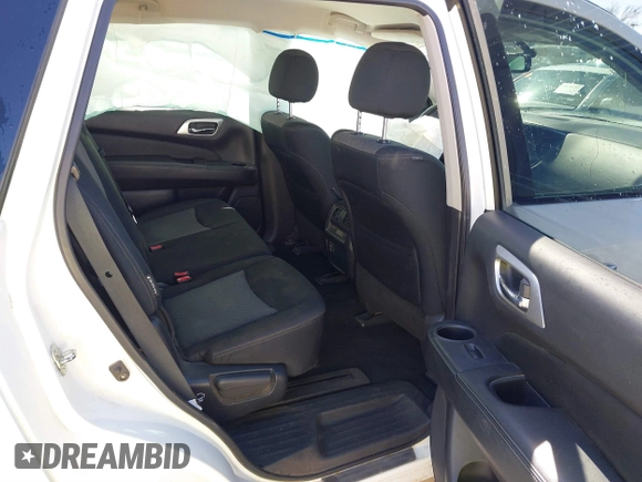 2018 Nissan Pathfinder S with VIN 5N1DR2MM7JC643330, listed as a IAAI auction lot 41608043 with 136,490 mi miles and . Bid and sale history available at DreamBid. Image 8.